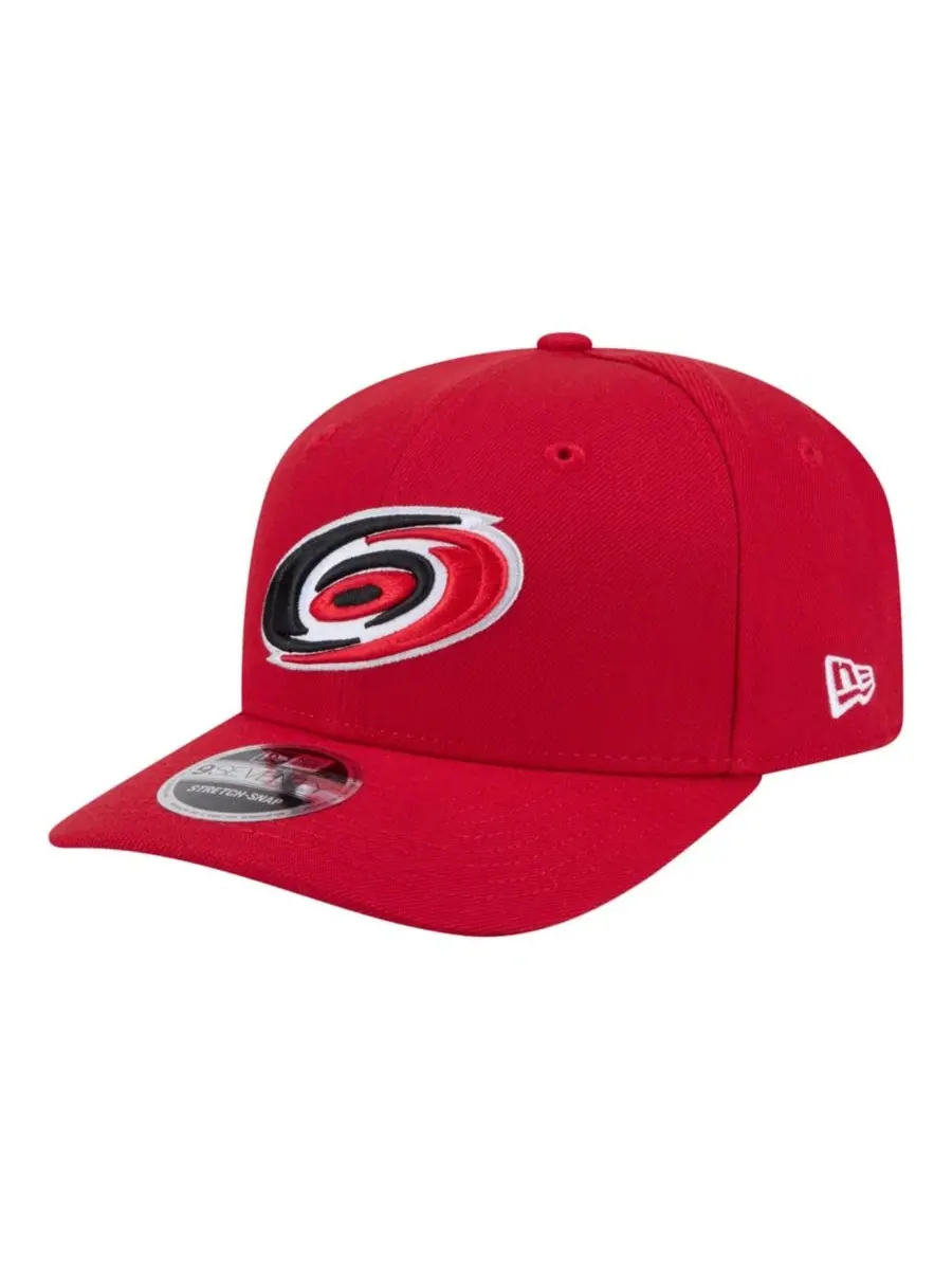 Кепка с вышитым логотипом Carolina Hurricanes New Era — изображение 1 из 5, красный