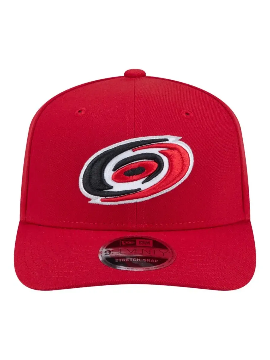 Кепка с вышитым логотипом Carolina Hurricanes New Era — изображение 5 из 5, красный