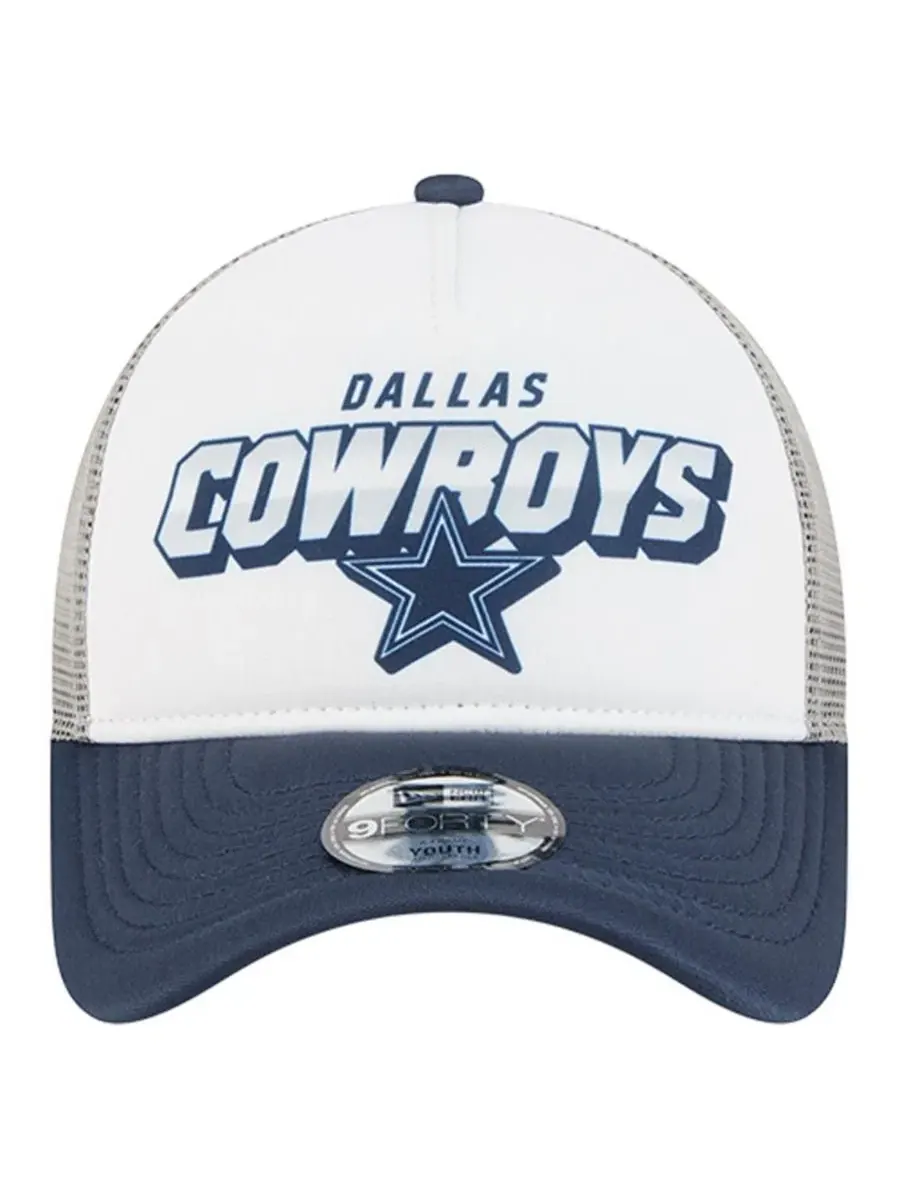 Кепка с эмблемой Dallas Cowboys New Era — изображение 2 из 5, белый темно-синий