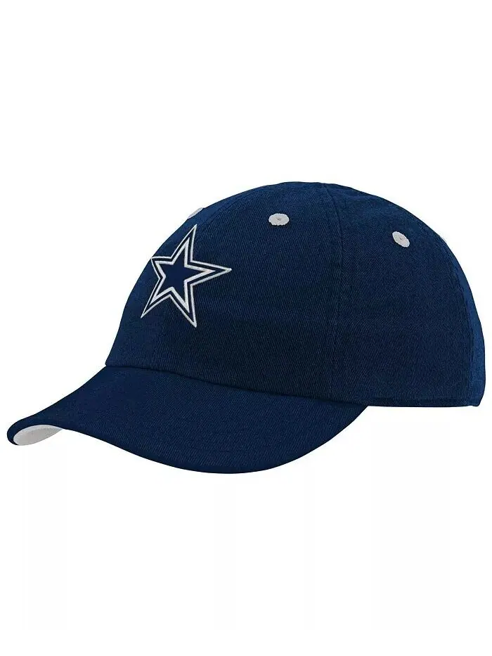 Младенцы мальчики и девочки темно-синяя шапка Dallas Cowboys Team Slouch Flex Outerstuff — изображение 1 из 3