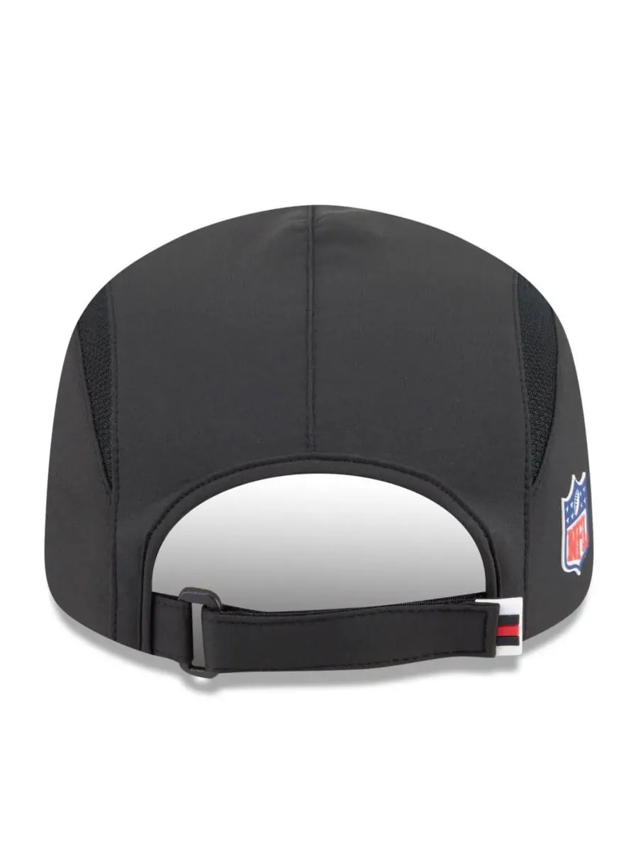 New Era Мужская черная регулируемая кепка Atlanta Falcons 2025 Sideline Runner — изображение 2 из 5, черный