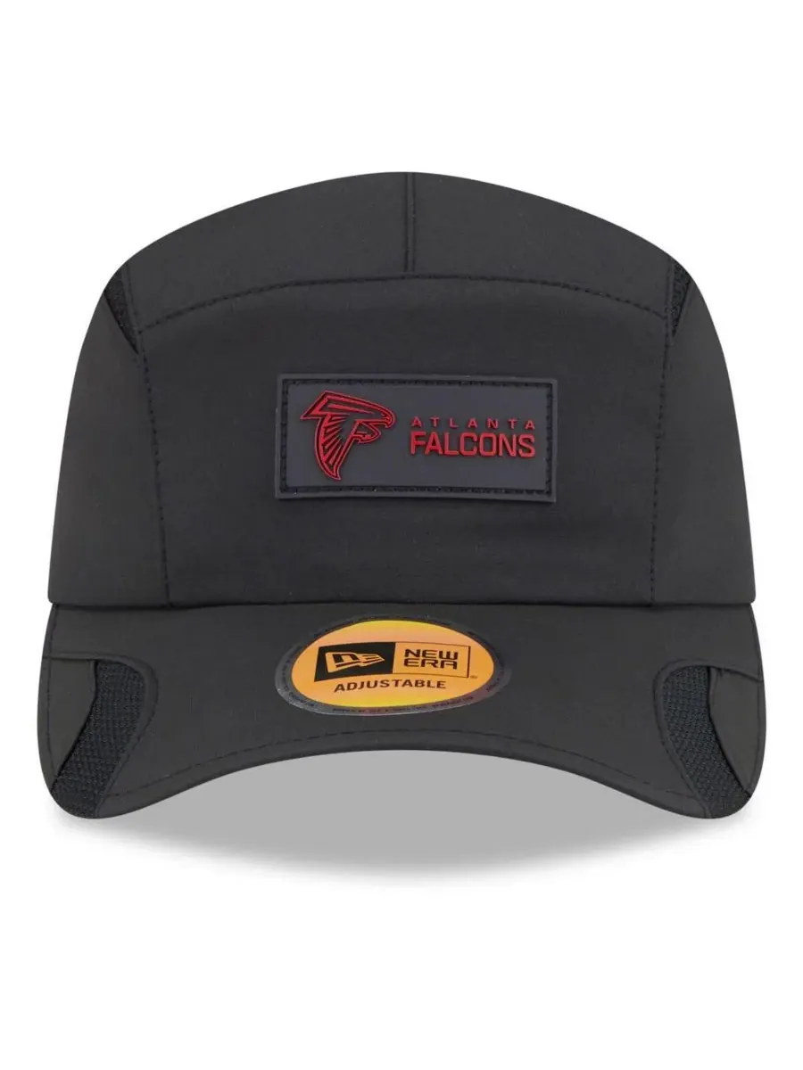 New Era Мужская черная регулируемая кепка Atlanta Falcons 2025 Sideline Runner — изображение 5 из 5, черный