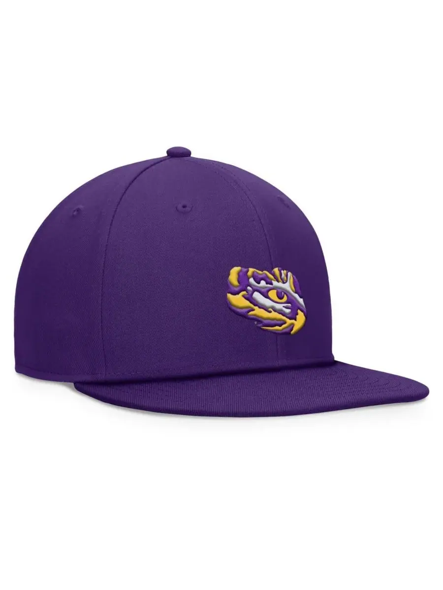 Top of the World Мужская фиолетовая кепка-бейсболка LSU Tigers Fundamental с регулируемой застежкой — изображение 2 из 4
