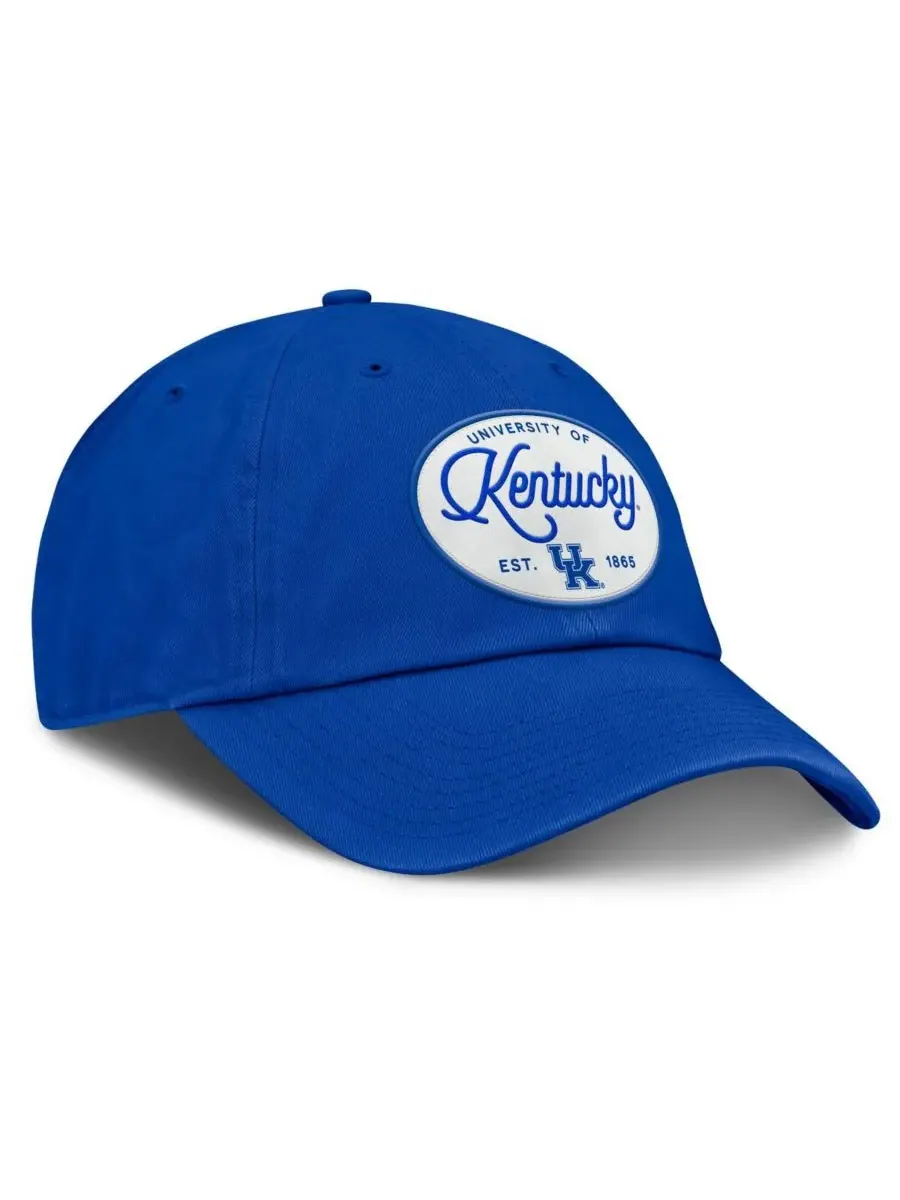 Женская регулируемая бейсболка Royal Kentucky Wildcats Candid Fanatics — изображение 3 из 4, королевский