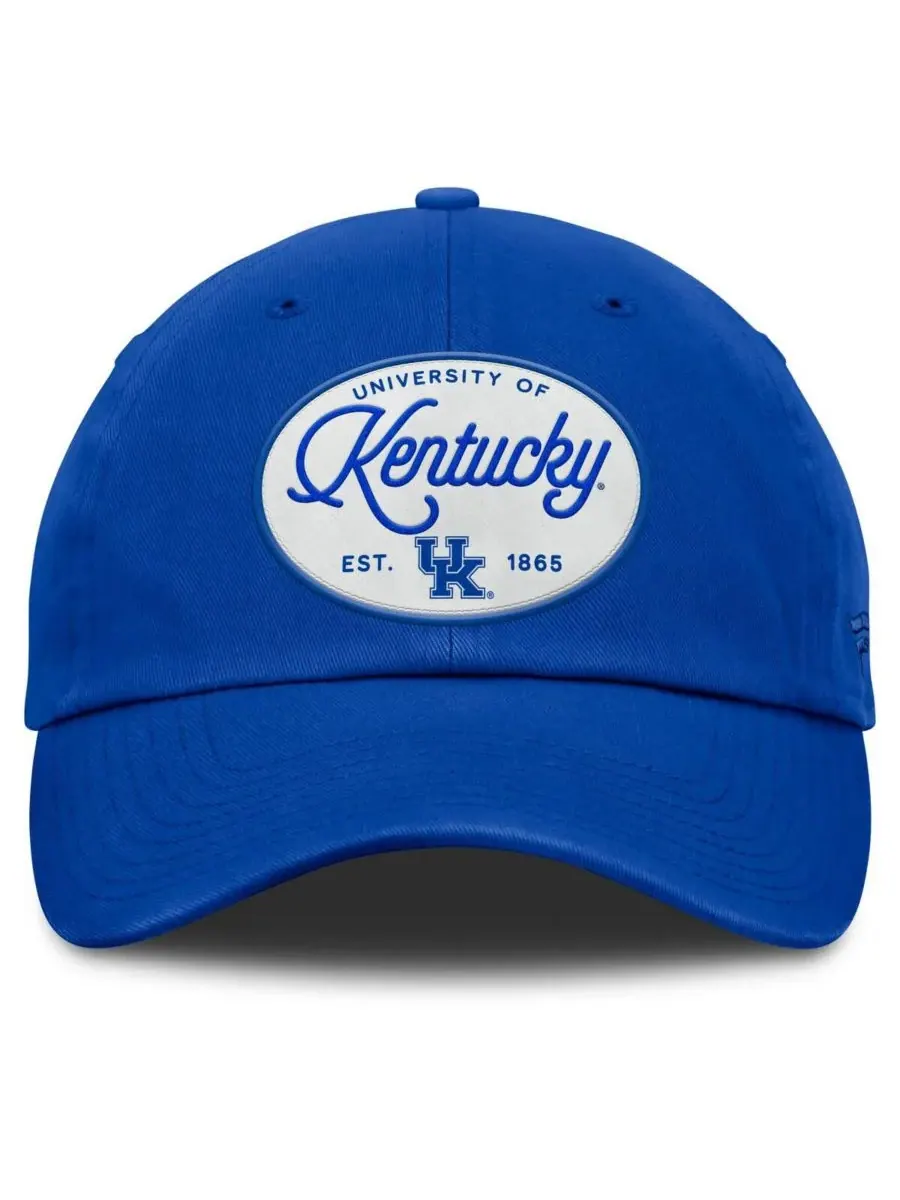 Женская регулируемая бейсболка Royal Kentucky Wildcats Candid Fanatics — изображение 4 из 4, королевский