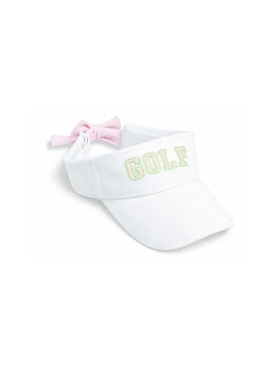 Кепка-визор с бантом Bits & Bows Golf Bow Visor