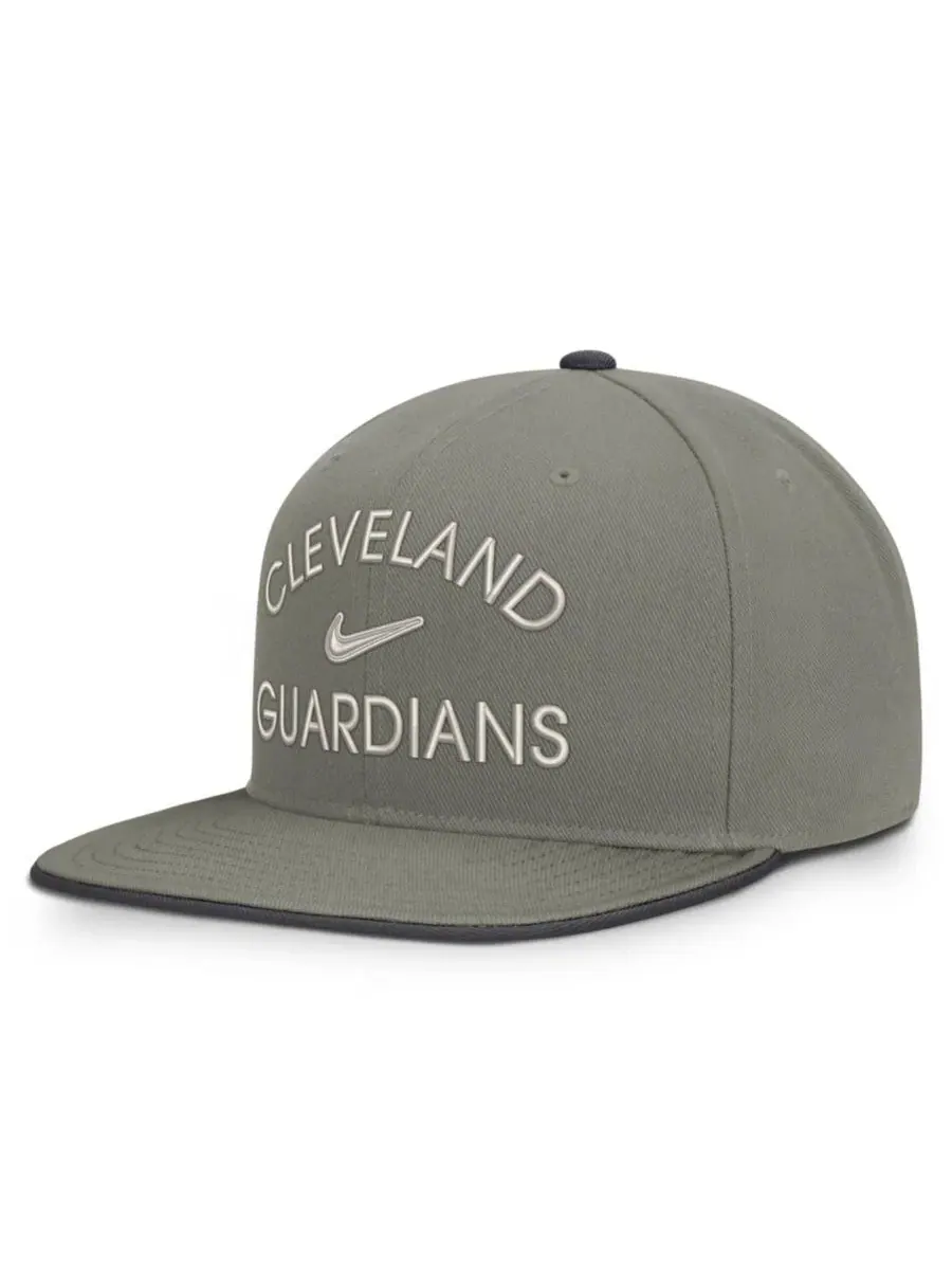 Кепка Nike с надписью Cleveland Guardians, серая — изображение 1 из 4, серый