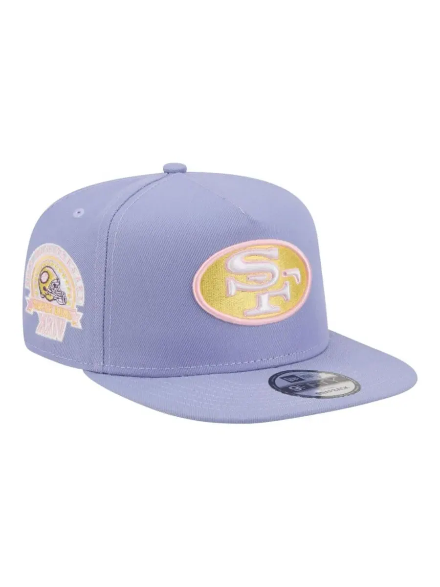 Кепка-снэпбек New Era Bloom A-Frame 9FIFTY — изображение 1 из 5, фиолетовый