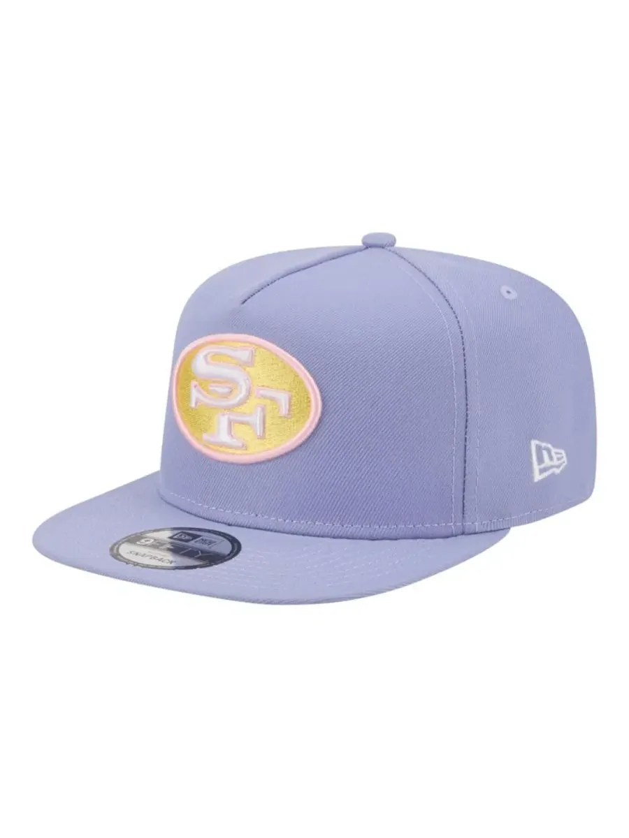 Кепка-снэпбек New Era Bloom A-Frame 9FIFTY — изображение 4 из 5, фиолетовый