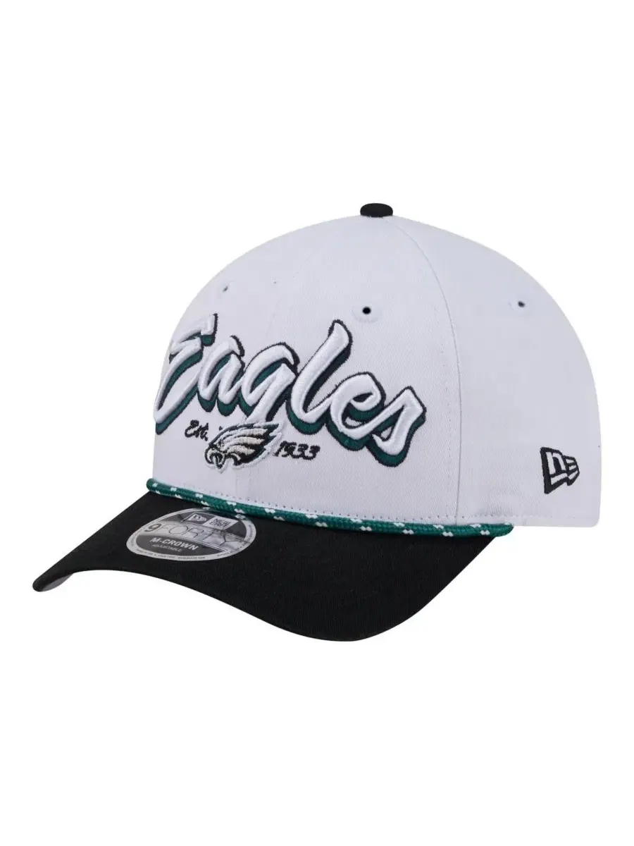 Кепка Philadelphia Eagles New Era Team Loyal A-Frame 9FORTY — изображение 1 из 4, белый