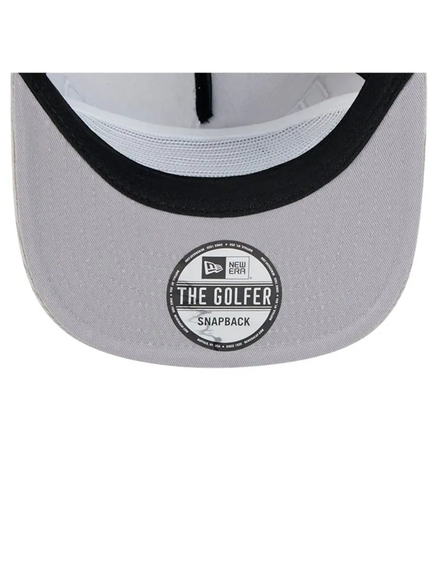 Кепка-гольфист New Era Chicago White Sox Corduroy Golfer — изображение 2 из 5, серый