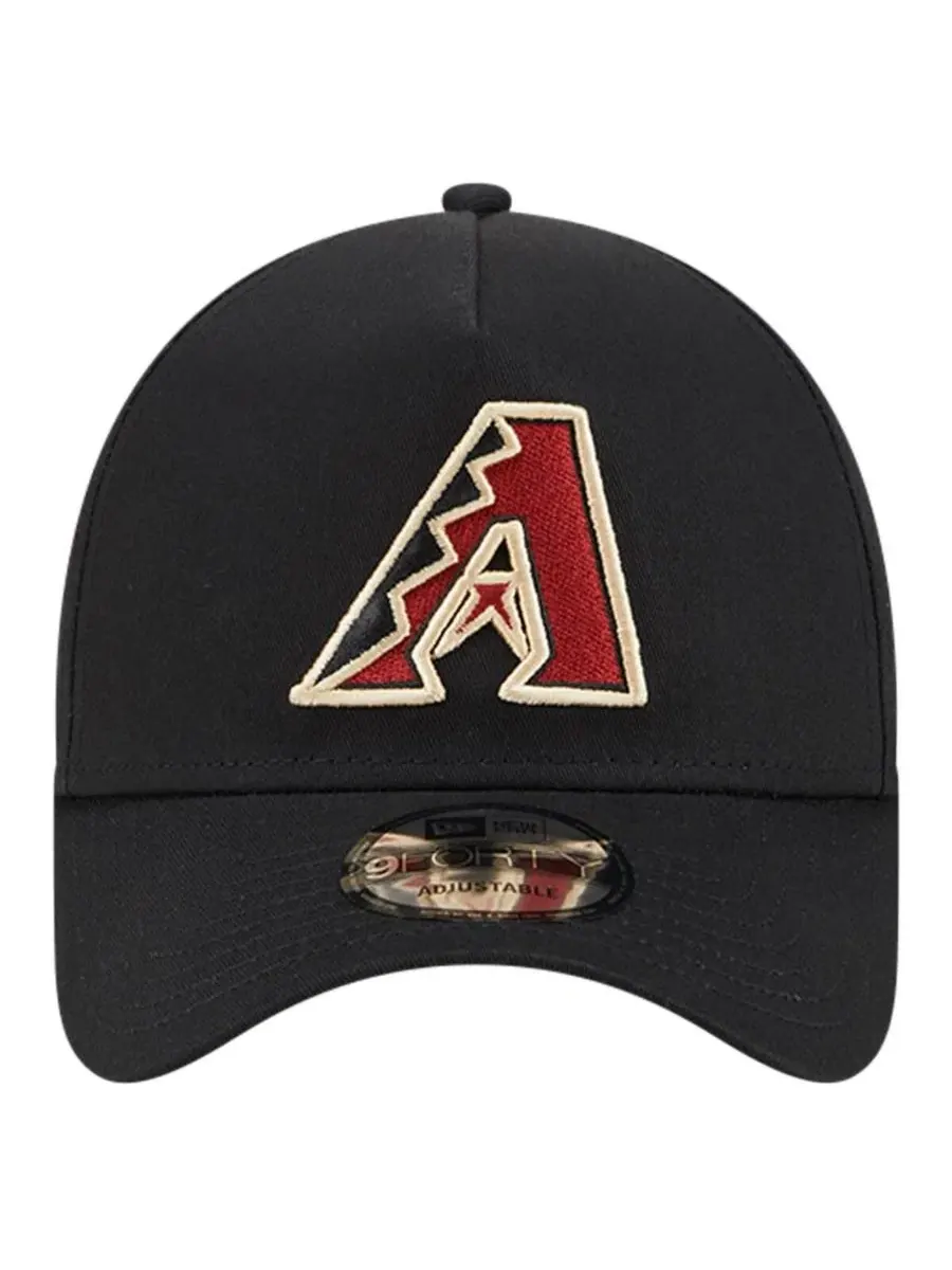 Кепка New Era с вышивкой Arizona Diamondbacks — изображение 4 из 4, черный