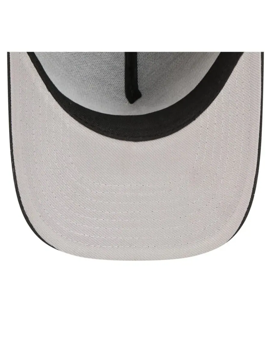 Бейсболка New Era 9FORTY A-Frame с вышивкой логотипа Miami Marlins — изображение 2 из 5, черный