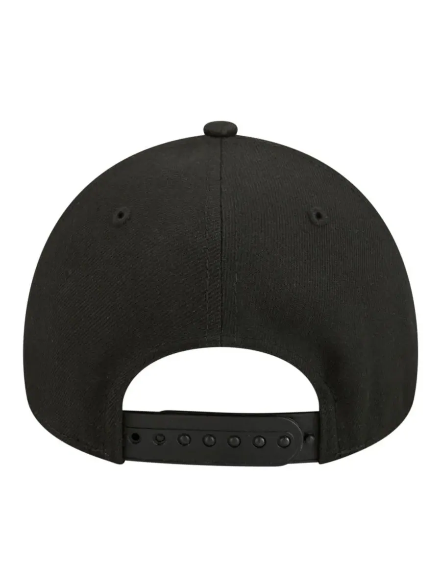 Бейсболка New Era 9FORTY A-Frame с вышивкой логотипа Miami Marlins — изображение 3 из 5, черный