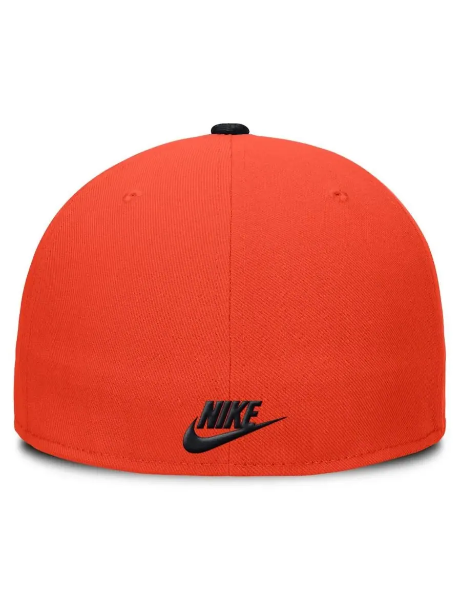 Nike Мужская оранжевая бейсболка Detroit Tigers True Performance Fitted Hat — изображение 4 из 4, оранжевый