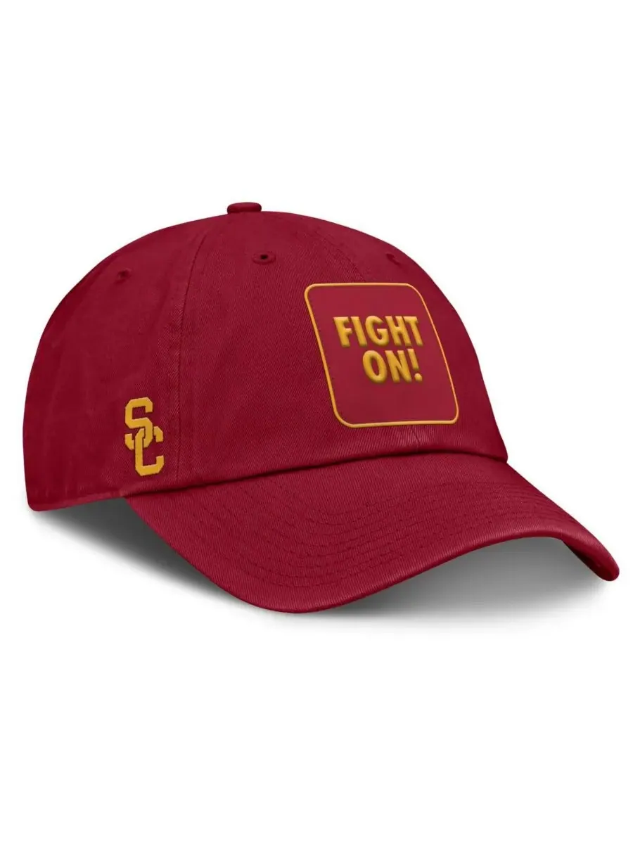 Мужская регулируемая кепка Cardinal USC Trojans Local Club Nike — изображение 2 из 4, красный