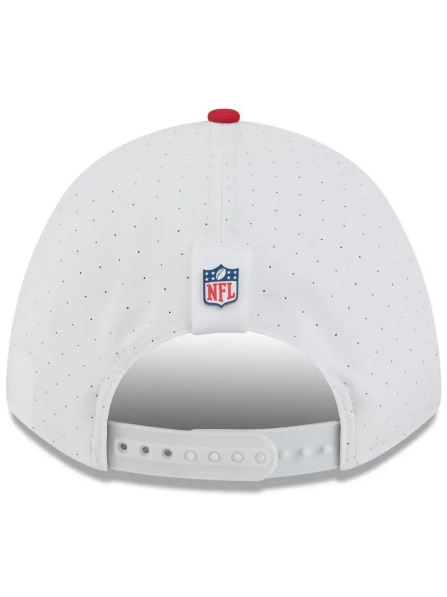 New Era Детская бейсболка Big Boys and Girls White/Scarlet San Francisco 49ers 2025 NFL Training — изображение 4 из 5, белый