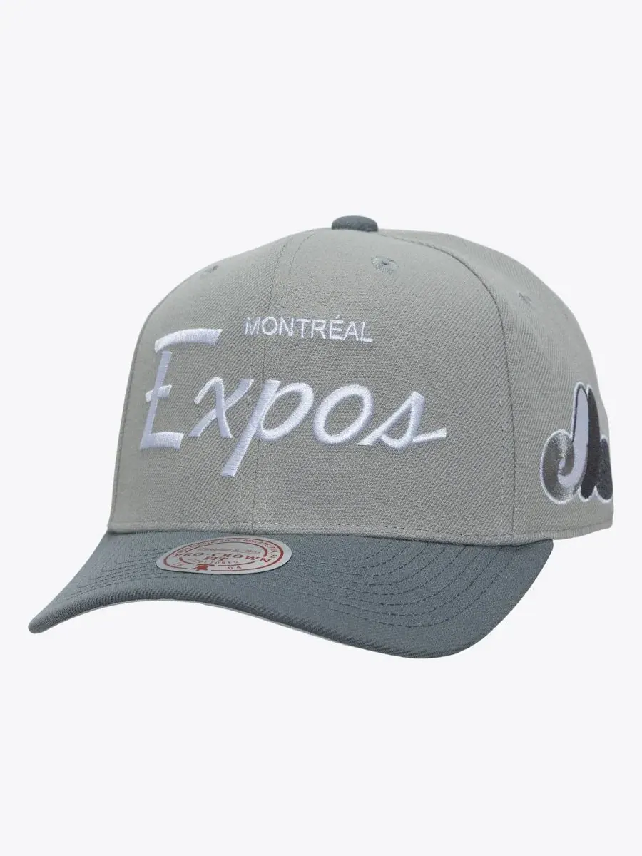 Кепка Mitchell & Ness Cooperstown Thunderstorm Head Coach Pro-Crown — изображение 1 из 2, серый