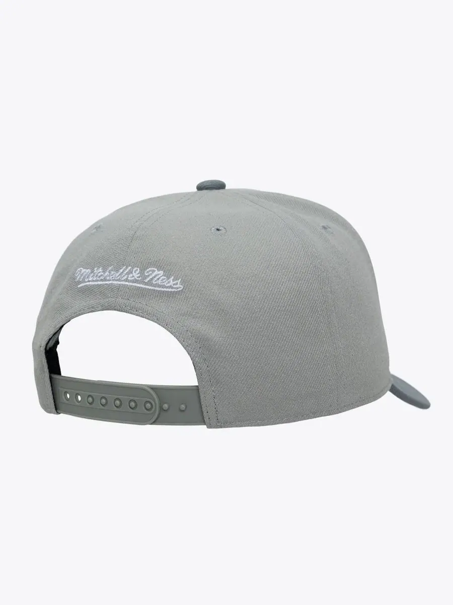 Кепка Mitchell & Ness Cooperstown Thunderstorm Head Coach Pro-Crown — изображение 2 из 2, серый