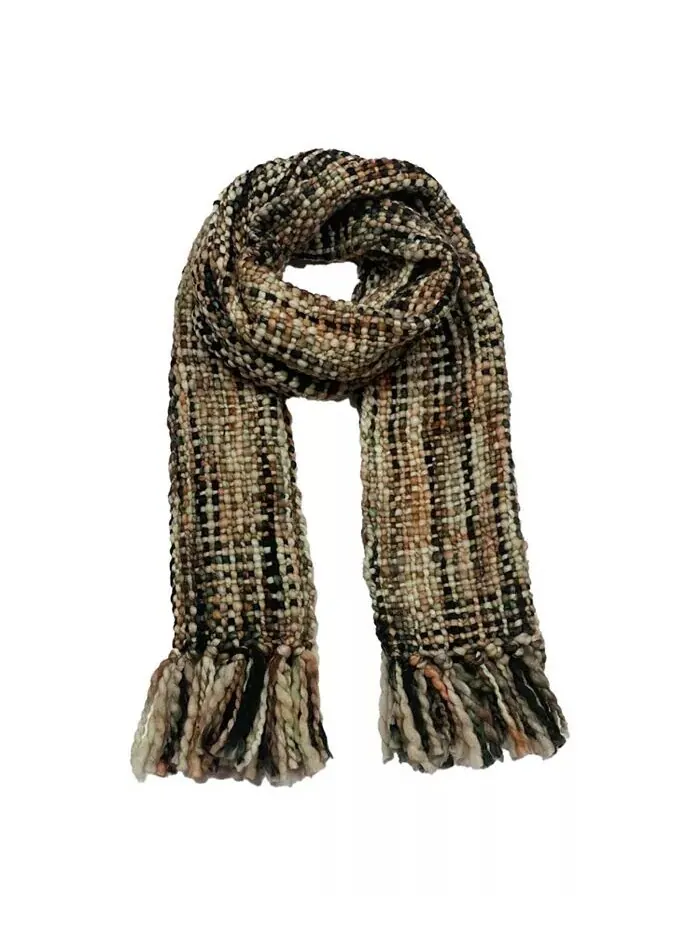 Artisan Woven Stella 100% переработанный акрил разноцветный зимний шарф Feelgoodz