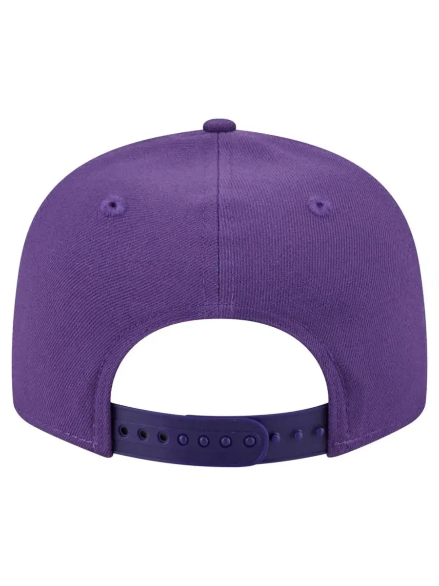 Бейсболка New Era Core Team Script 9FIFTY с вышивкой Minnesota Vikings — изображение 4 из 7, фиолетовый