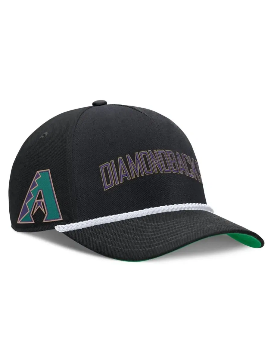 Кепка с вышивкой Arizona Diamondbacks Nike — изображение 1 из 5, черный зеленый