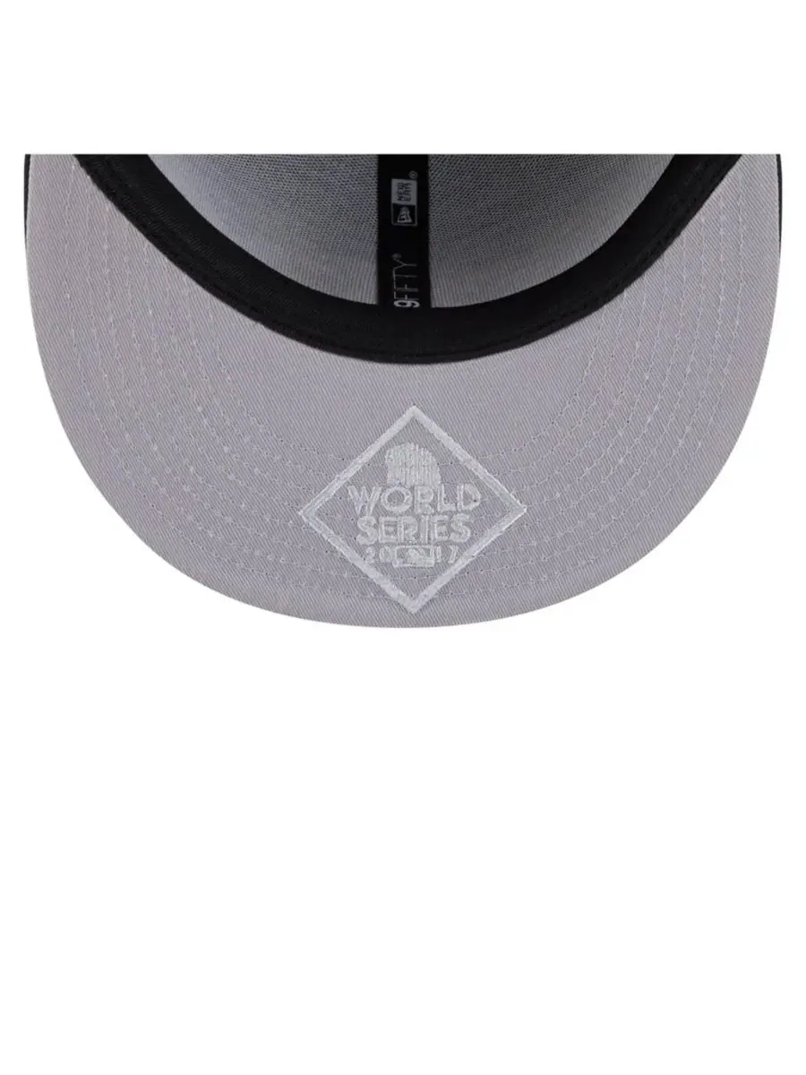 Бейсболка с вышивкой Houston Astros, модель Hidden Hit 59FIFTY New Era — изображение 5 из 5, темно-синий