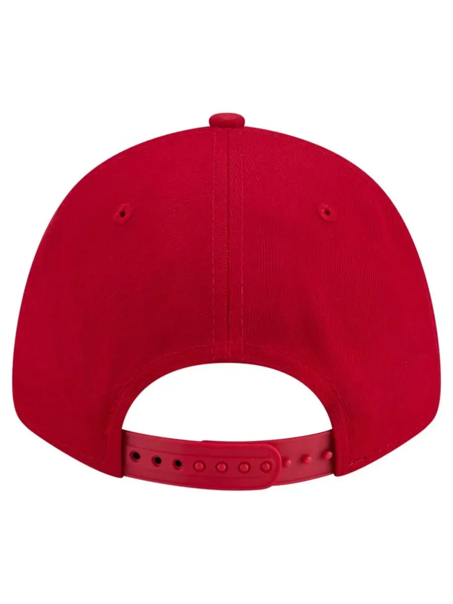 Кепка New Era Core Team 9FORTY с вышитым логотипом — изображение 3 из 5, красный