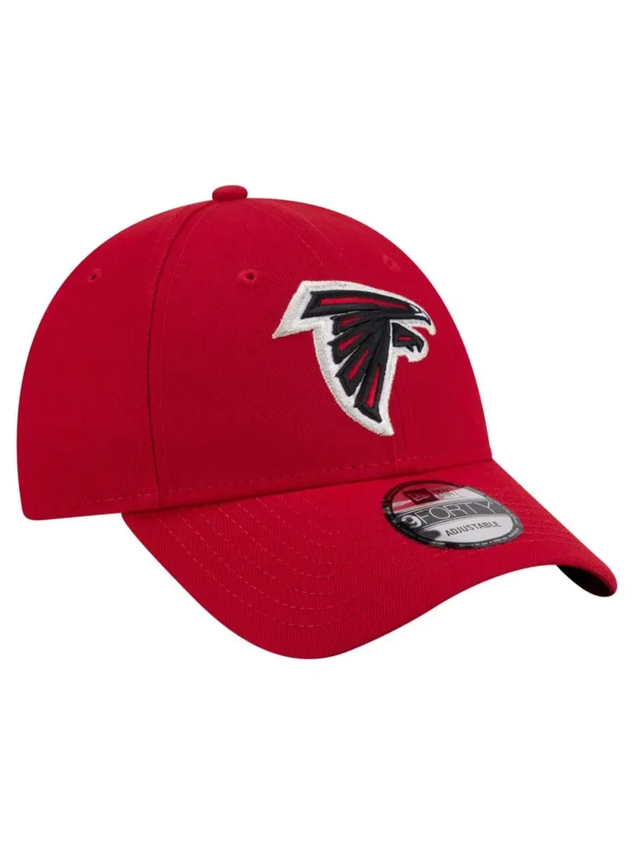 Кепка New Era Core Team 9FORTY с вышитым логотипом — изображение 4 из 5, красный