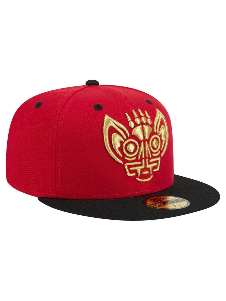 New Era Мужская красная бейсболка Louisville Bats Copa de la Diversion 59FIFTY — изображение 3 из 4, красный