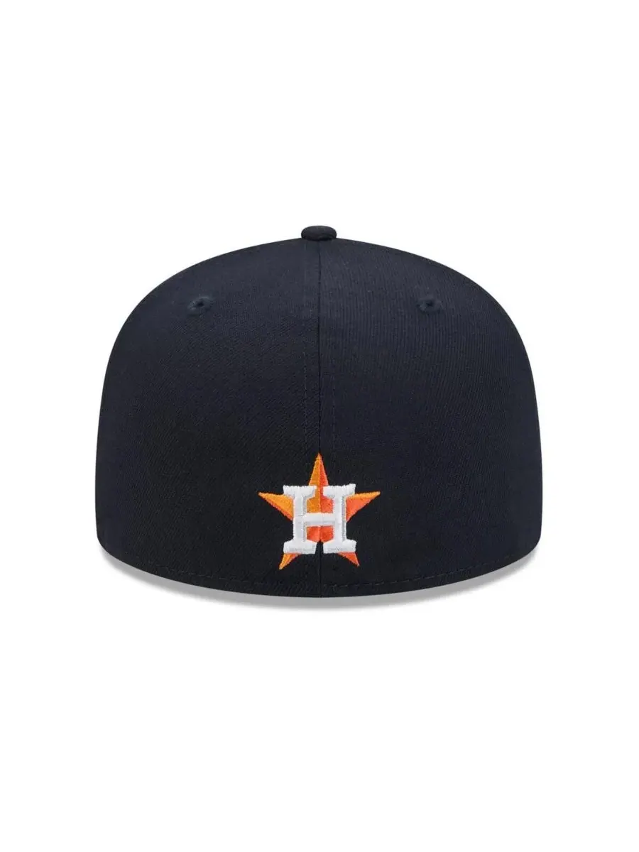 New Era Мужская темно-синяя бейсболка Houston Astros Ransom 59FIFTY — изображение 4 из 5, темно-синий