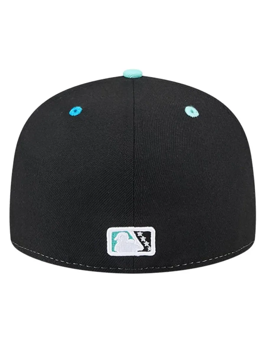 New Era Мужская белая бейсболка Hickory Crawdads Copa de la Diversion 59FIFTY — изображение 4 из 4, белый