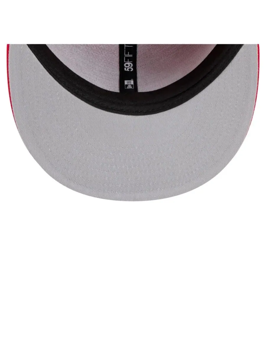New Era Мужская красная бейсболка Detroit Red Wings Core 59FIFTY Fitted Hat — изображение 5 из 5, красный