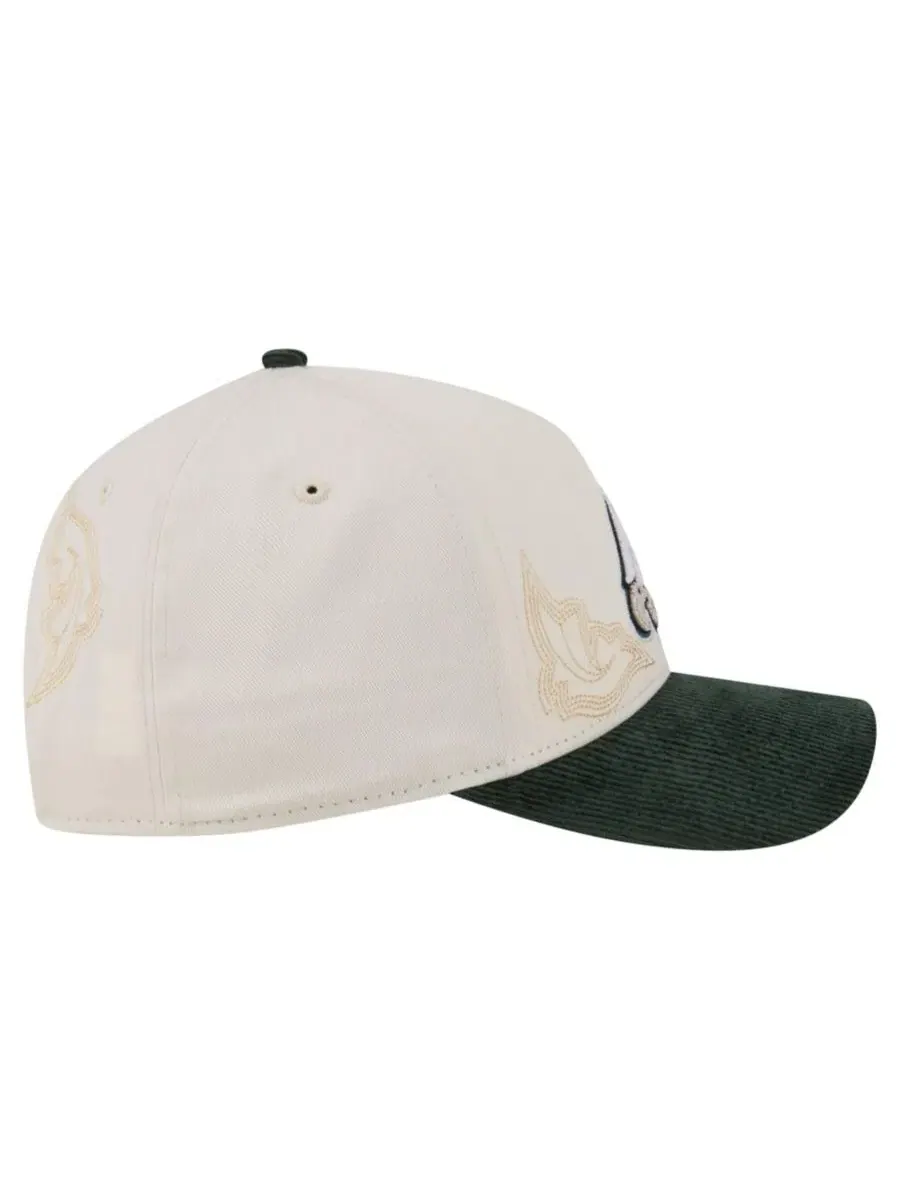 Кепка New Era Western 9FORTY A-Frame с эмблемой Philadelphia Eagles — изображение 7 из 7, кремовый зеленый