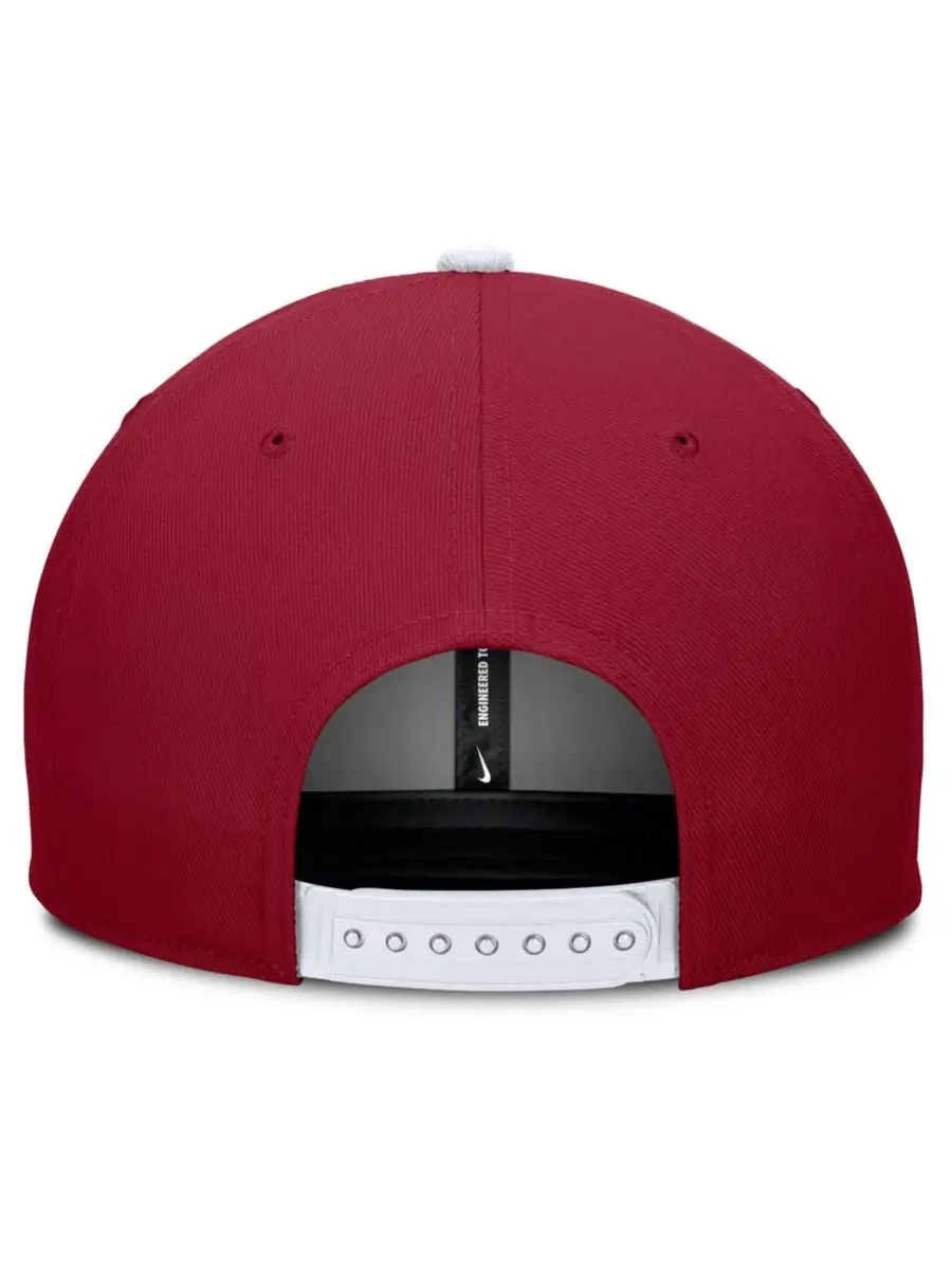 Кепка-снэпбек Nike Stanford Cardinal Pro Legacy Script — изображение 4 из 5, кремовый