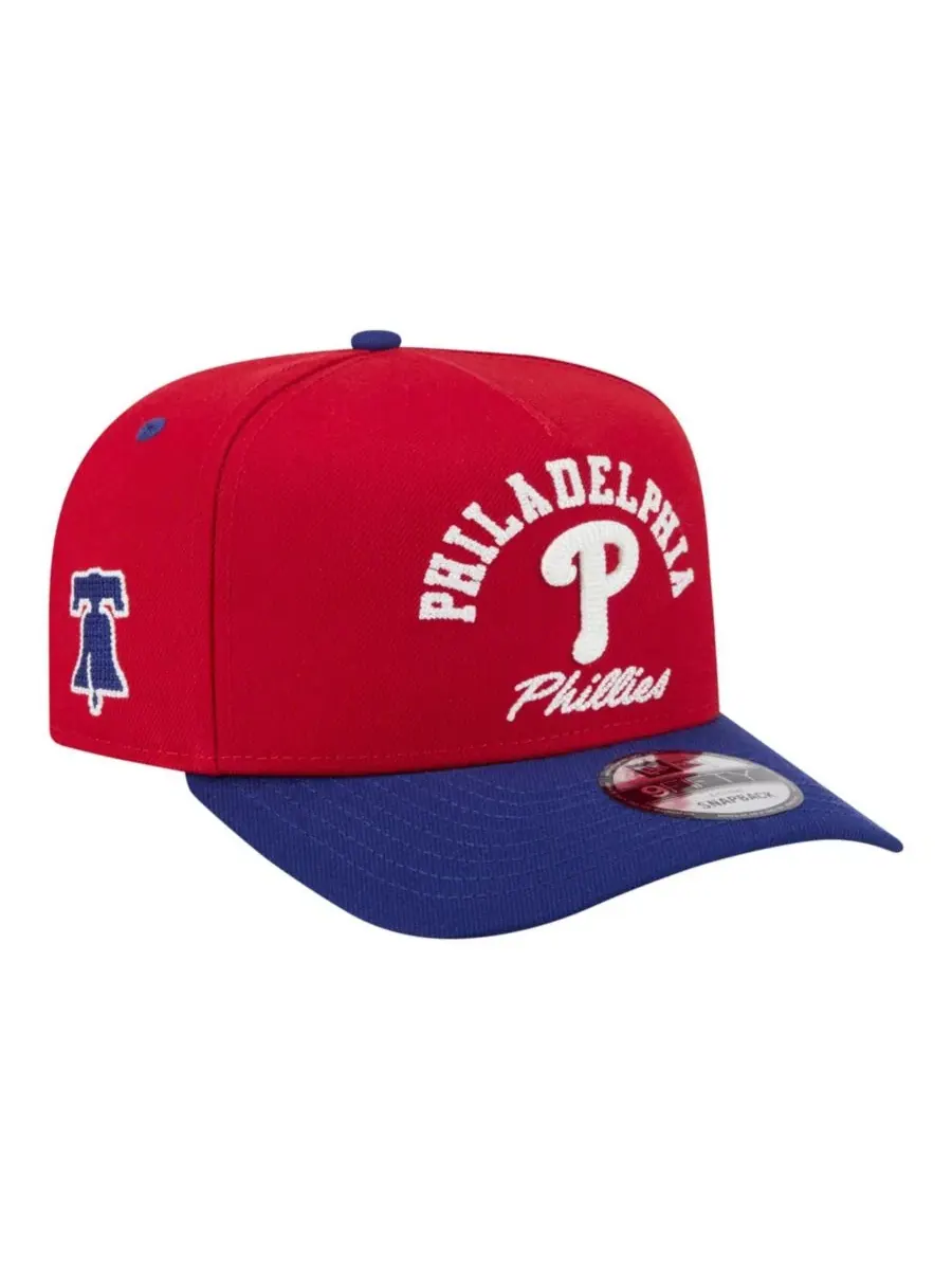 Кепка-снэпбек New Era Arched A-Frame 9FIFTY — изображение 1 из 5, красный