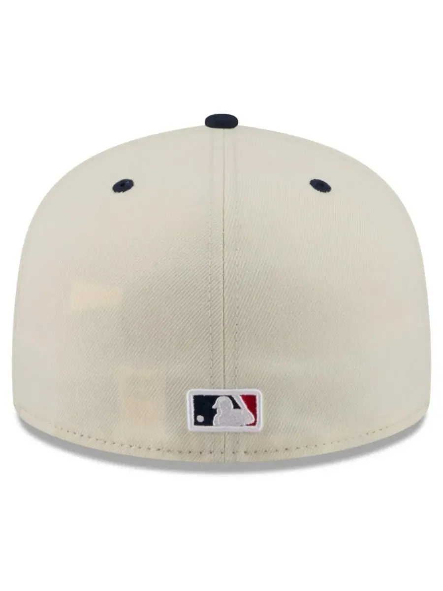 Кепка New Era Houston Astros USA 250 Fourth of July 59FIFTY — изображение 4 из 4, кремовый синий