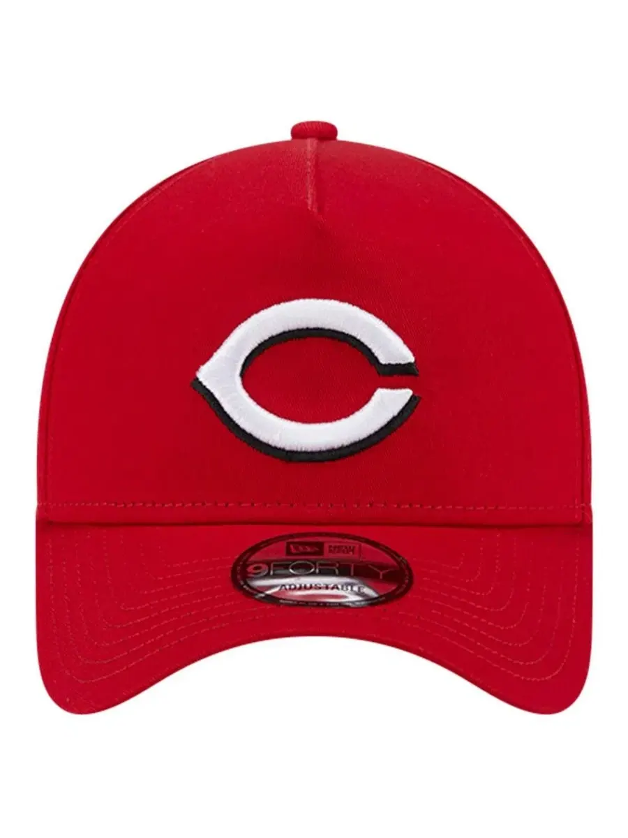 Кепка New Era с вышивкой Cincinnati Reds — изображение 3 из 4, красный