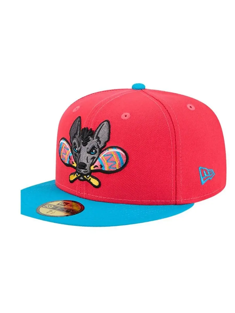 New Era Мужская красная кепка Gwinnett Stripers Copa de la Diversion 59FIFTY — изображение 1 из 4, красный