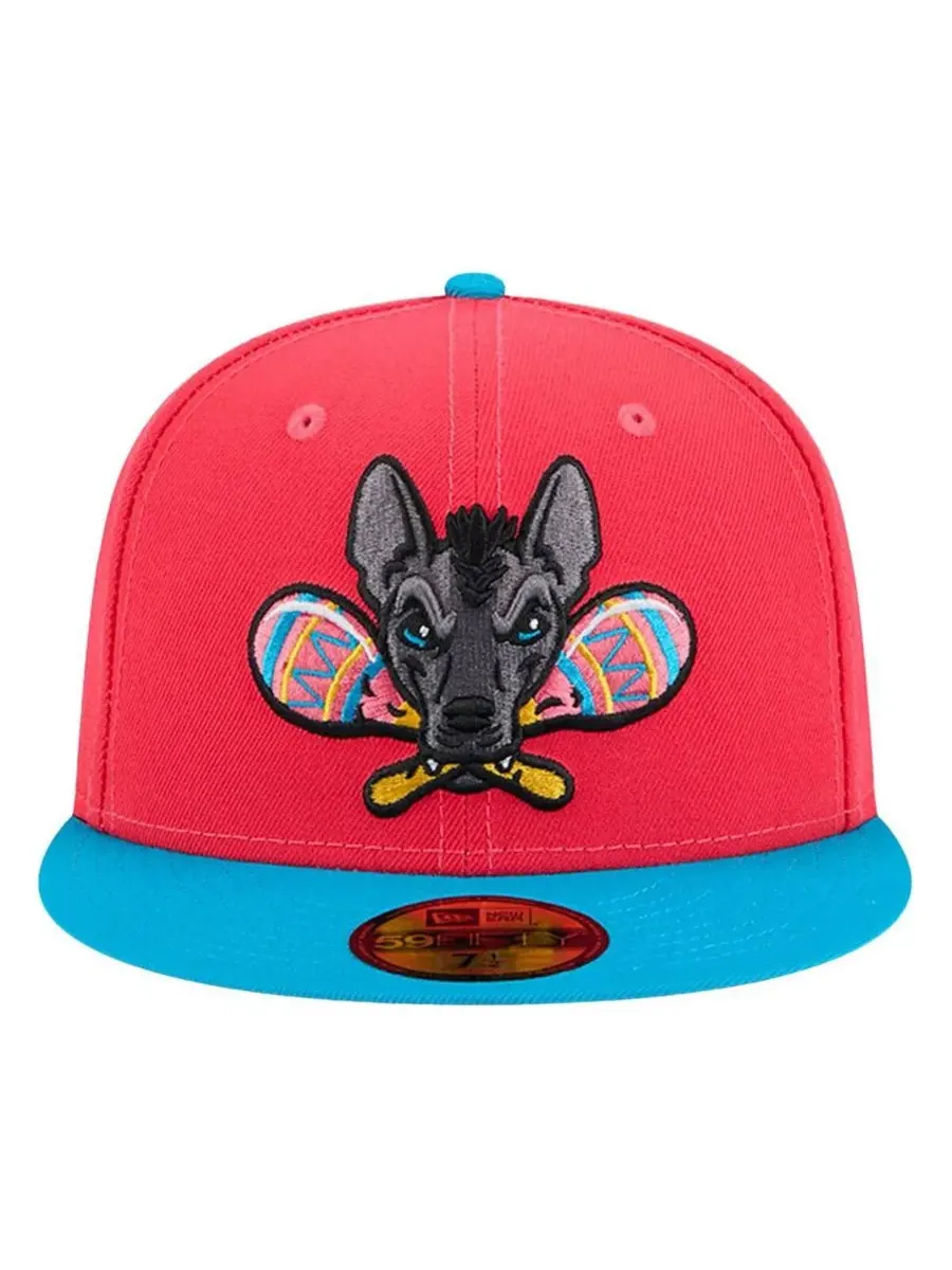 New Era Мужская красная кепка Gwinnett Stripers Copa de la Diversion 59FIFTY — изображение 2 из 4, красный