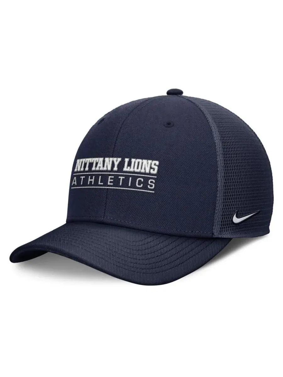 Nike Мужская темно-синяя регулируемая кепка Penn State Nittany Lions — изображение 1 из 4, темно-синий