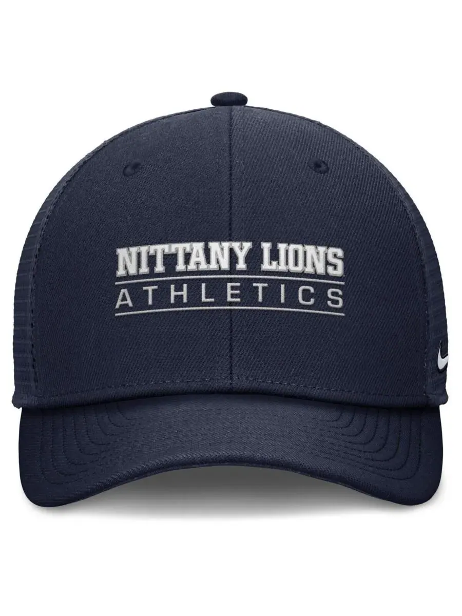 Nike Мужская темно-синяя регулируемая кепка Penn State Nittany Lions — изображение 2 из 4, темно-синий