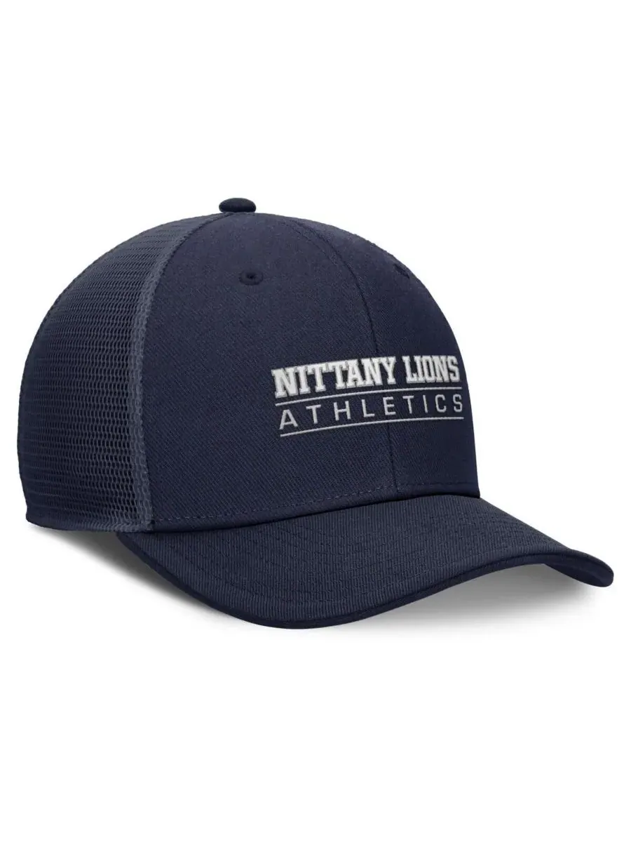 Nike Мужская темно-синяя регулируемая кепка Penn State Nittany Lions — изображение 3 из 4, темно-синий