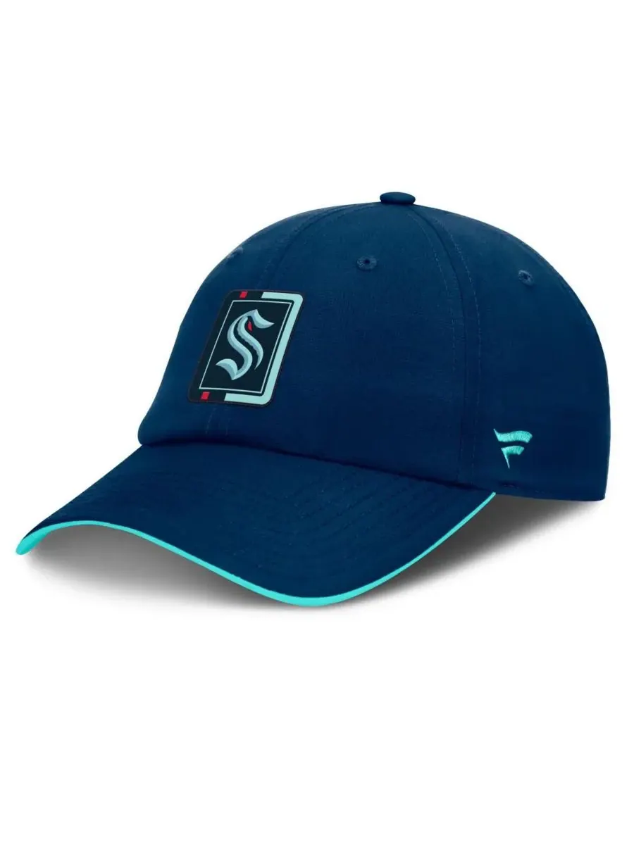 Fanatics Мужская регулируемая кепка Seattle Kraken Authentic Pro Ripstop — изображение 1 из 4