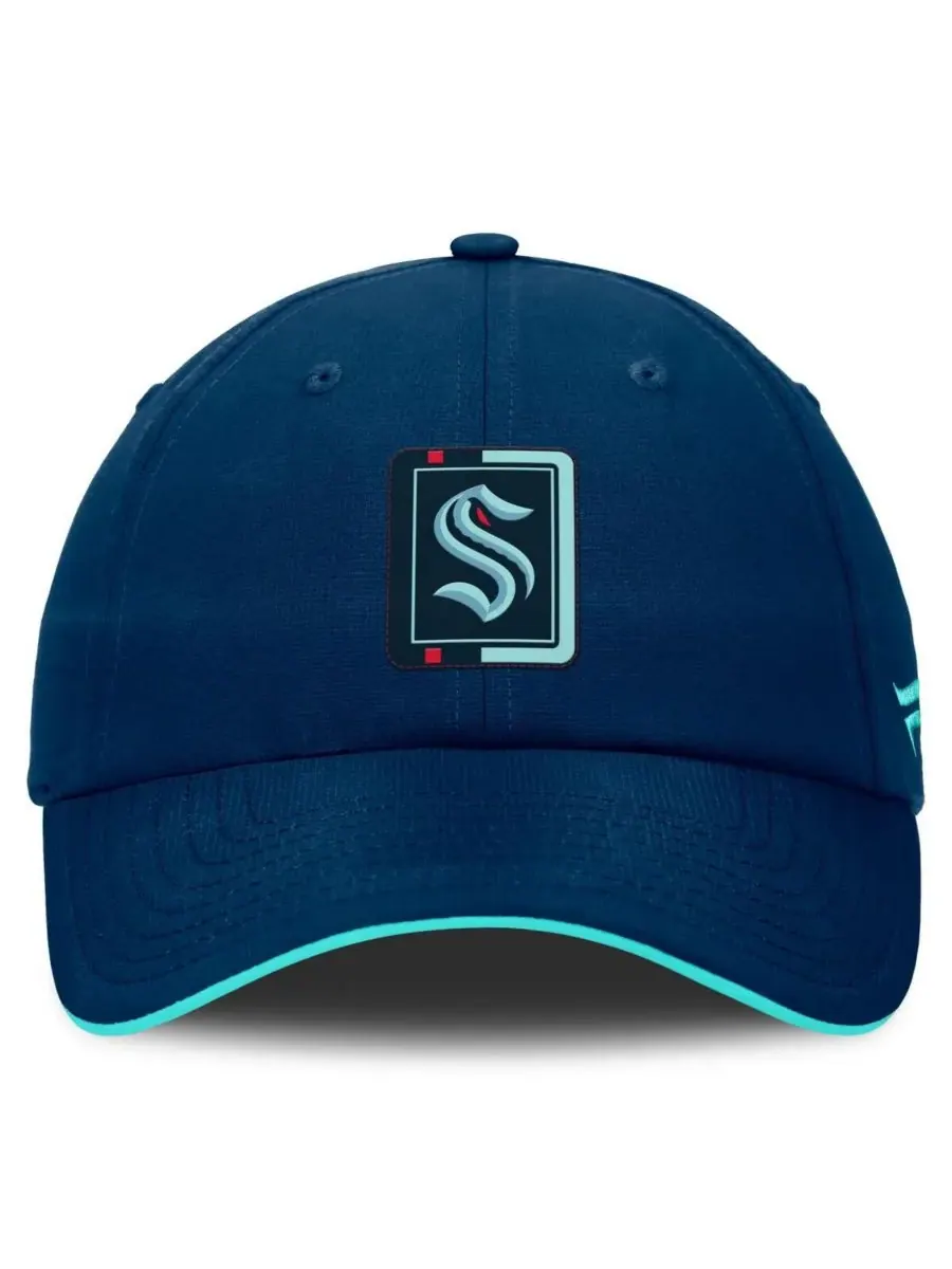 Fanatics Мужская регулируемая кепка Seattle Kraken Authentic Pro Ripstop — изображение 2 из 4