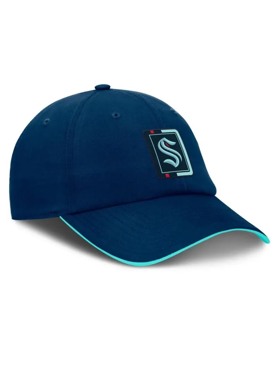 Fanatics Мужская регулируемая кепка Seattle Kraken Authentic Pro Ripstop — изображение 3 из 4