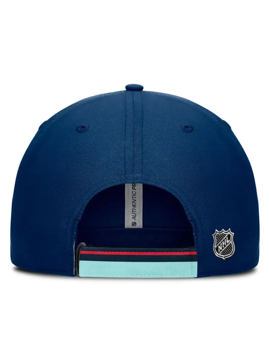 Fanatics Мужская регулируемая кепка Seattle Kraken Authentic Pro Ripstop — изображение 4 из 4