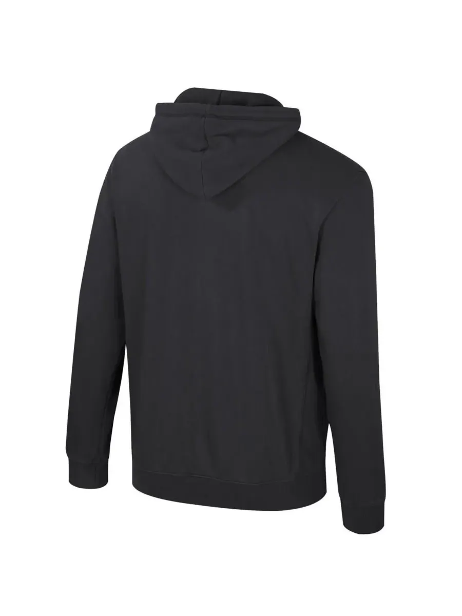 Colosseum Мужская черная кепка Iowa Hawkeyes Big Tall Cap E-Tan Pullover Hoodie — изображение 3 из 3, черный