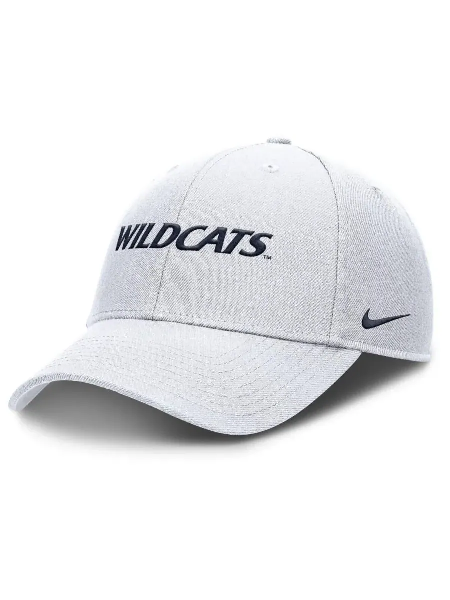 Nike Мужская белая регулируемая бейсболка Arizona Wildcats 2025 On-Field Rise Performance — изображение 1 из 4, белый