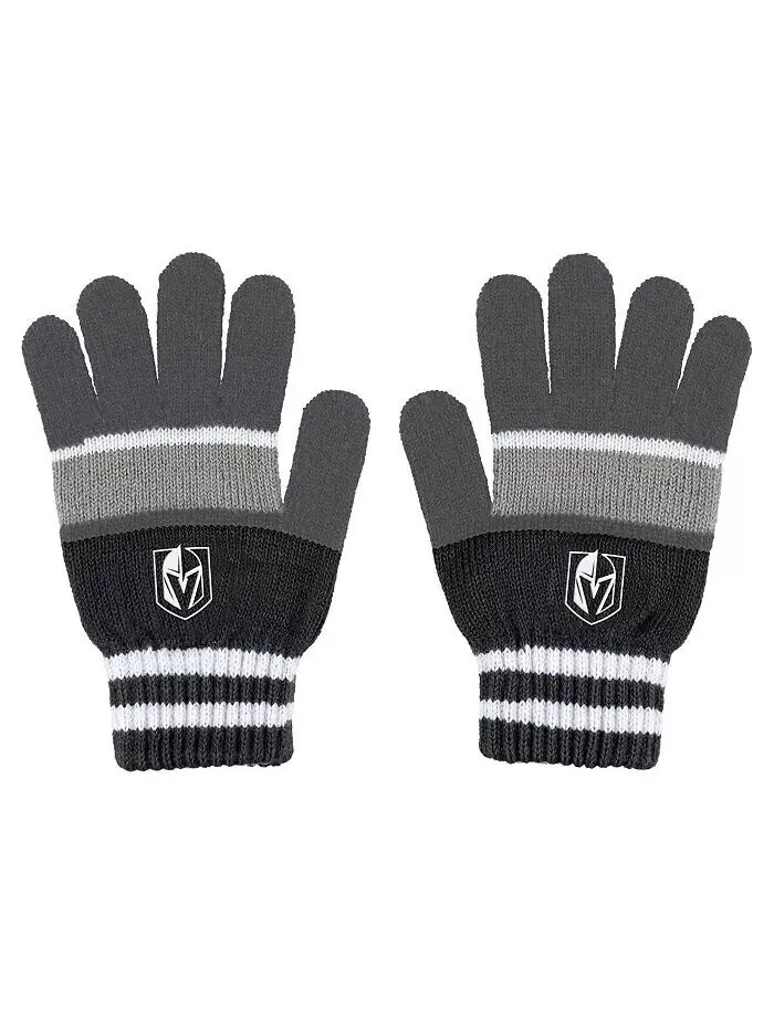 Женский комплект из перчаток и шарфа в полоску Vegas Golden Knights Wear By Erin Andrews — изображение 2 из 3, мульти